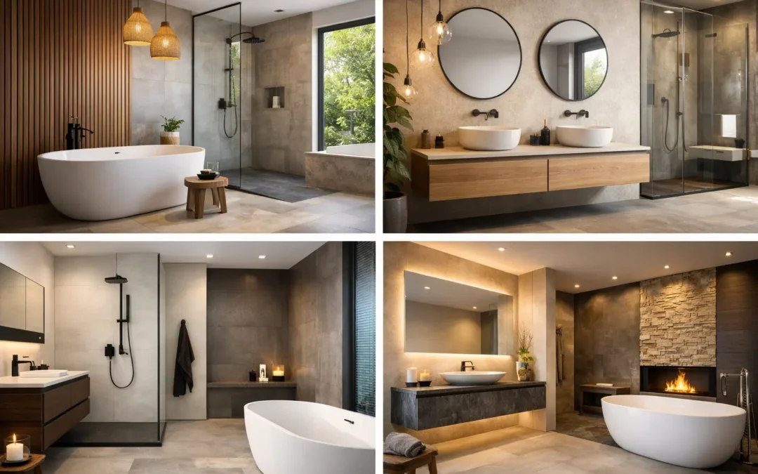10 Examples of Modern Bathrooms That Work
