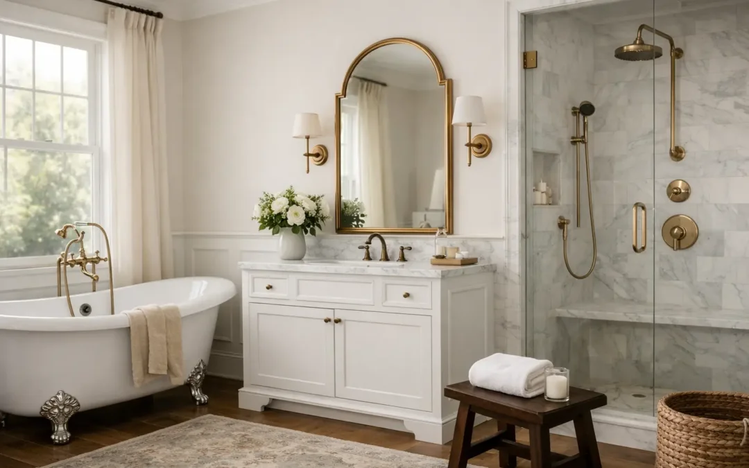 10 Modern Traditional Bathroom Ideas