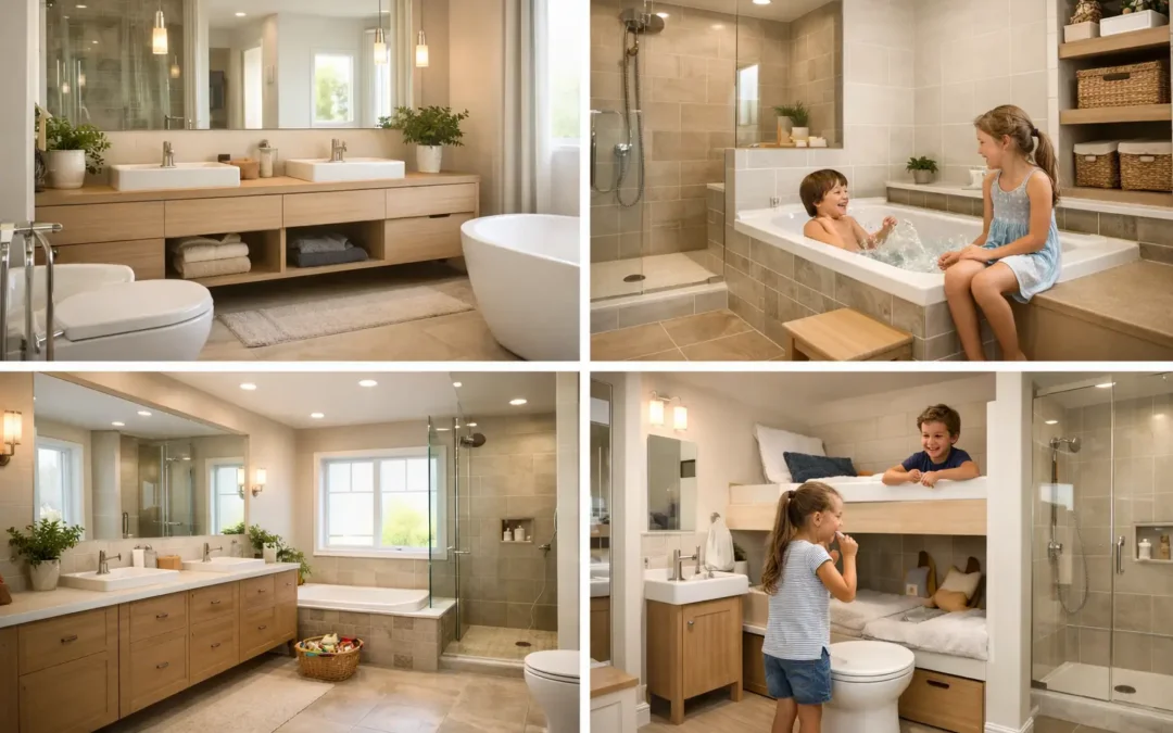 8 Best Family Bathroom Layouts That Work
