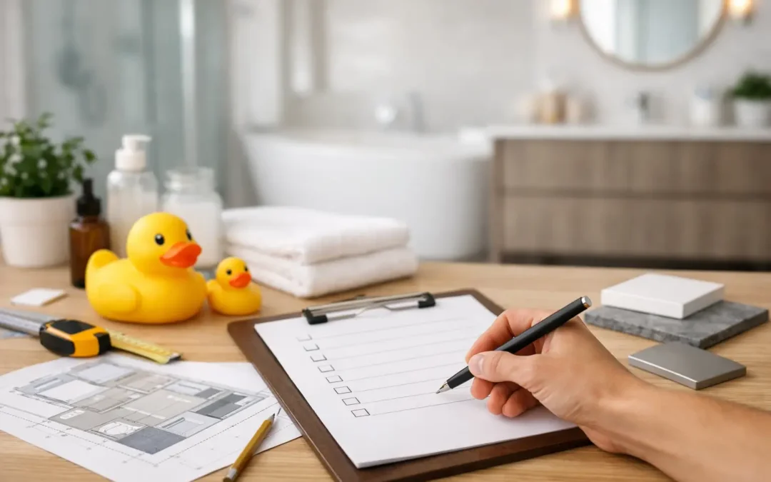 A Bathroom Planning Checklist for Families