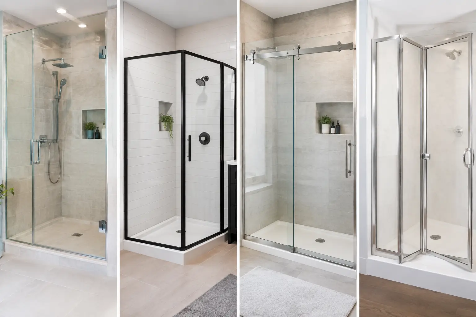Best Shower Enclosure Door Configurations