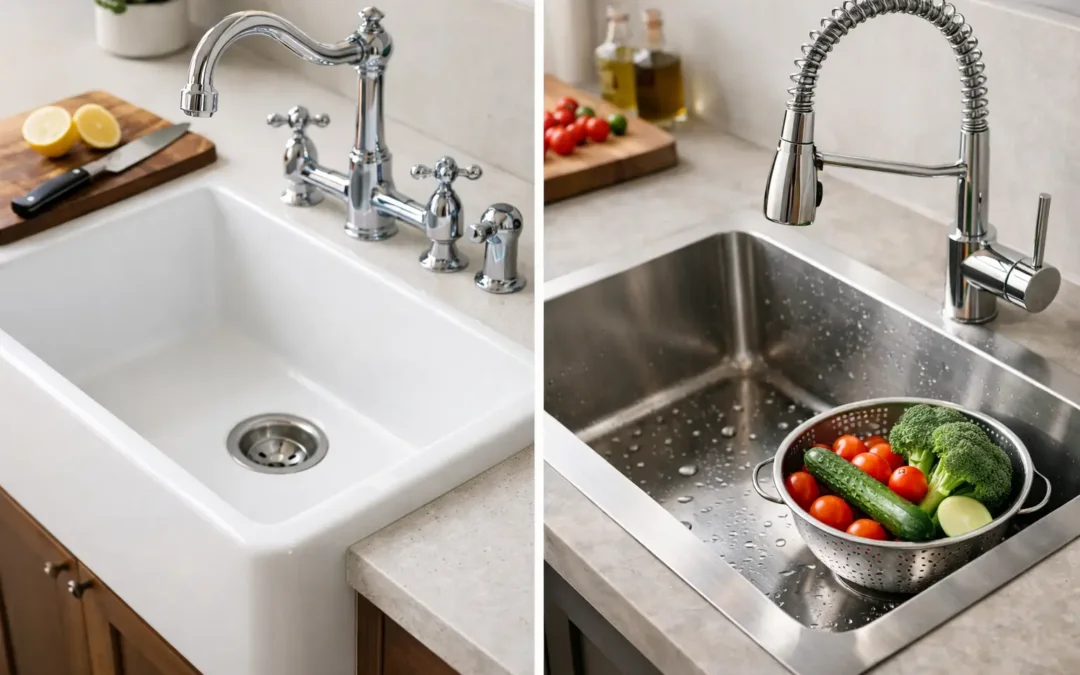 Ceramic Sink vs Stainless Steel for Your Kitchen