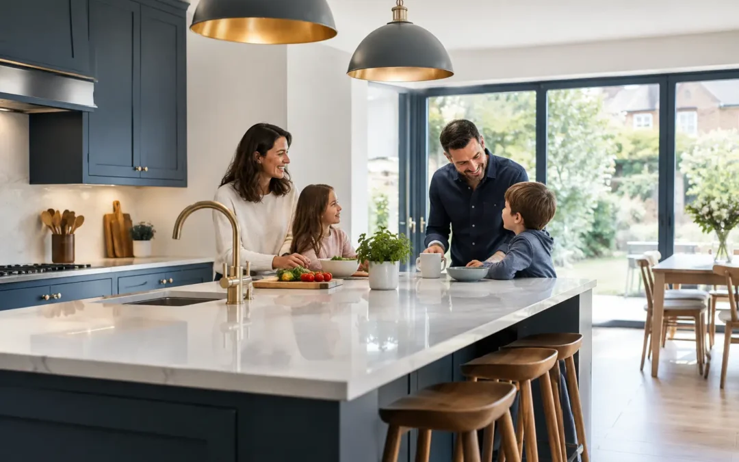 Family Kitchen Redesign Case Study in Kent