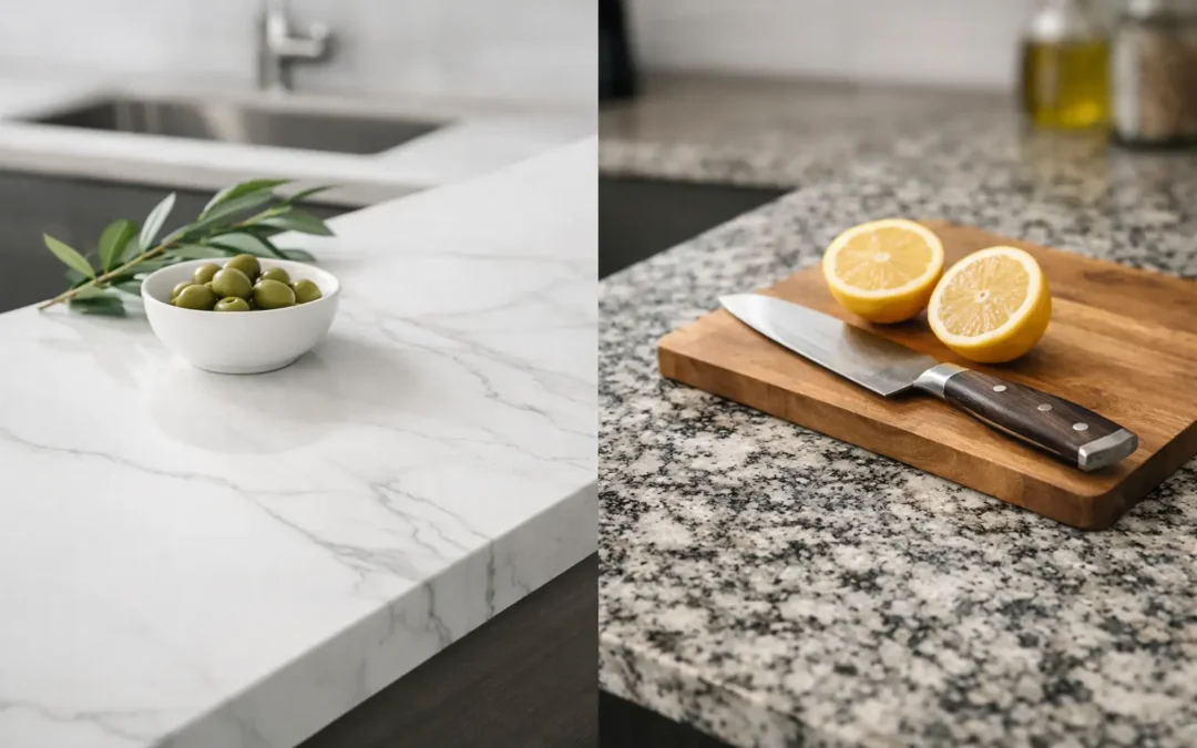 Porcelain Granite Comparison for Kitchen Worktops
