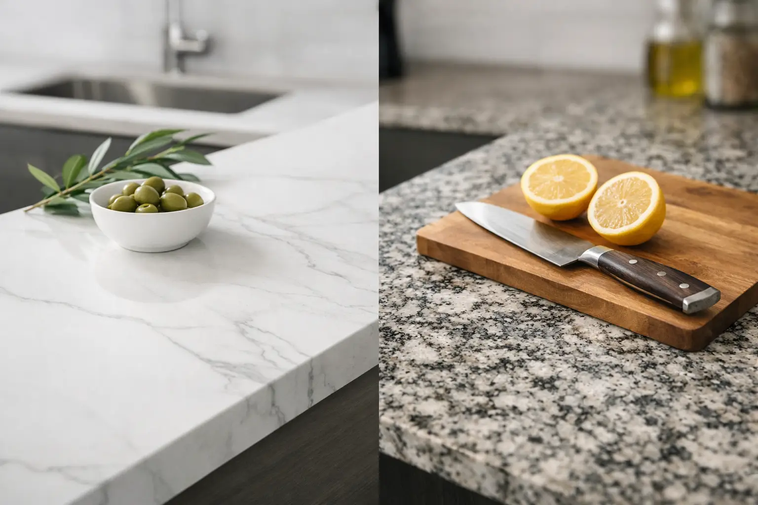 Porcelain Granite Comparison for Kitchen Worktops