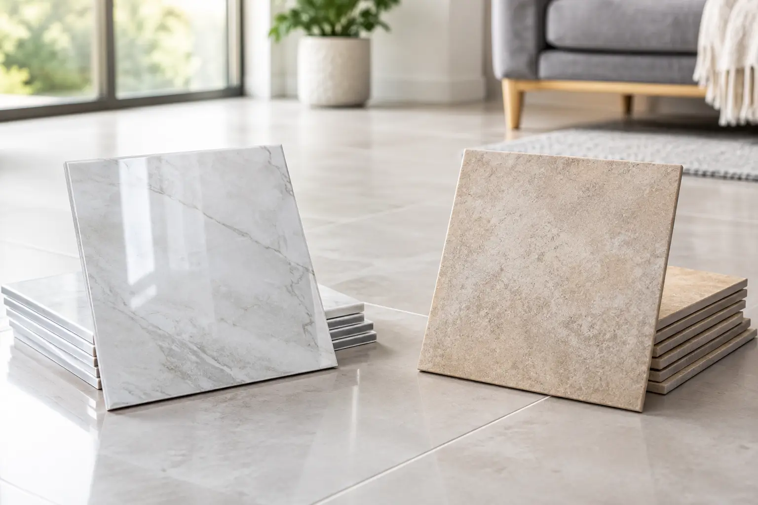 Porcelain Versus Ceramic Floor Tiles: Which?