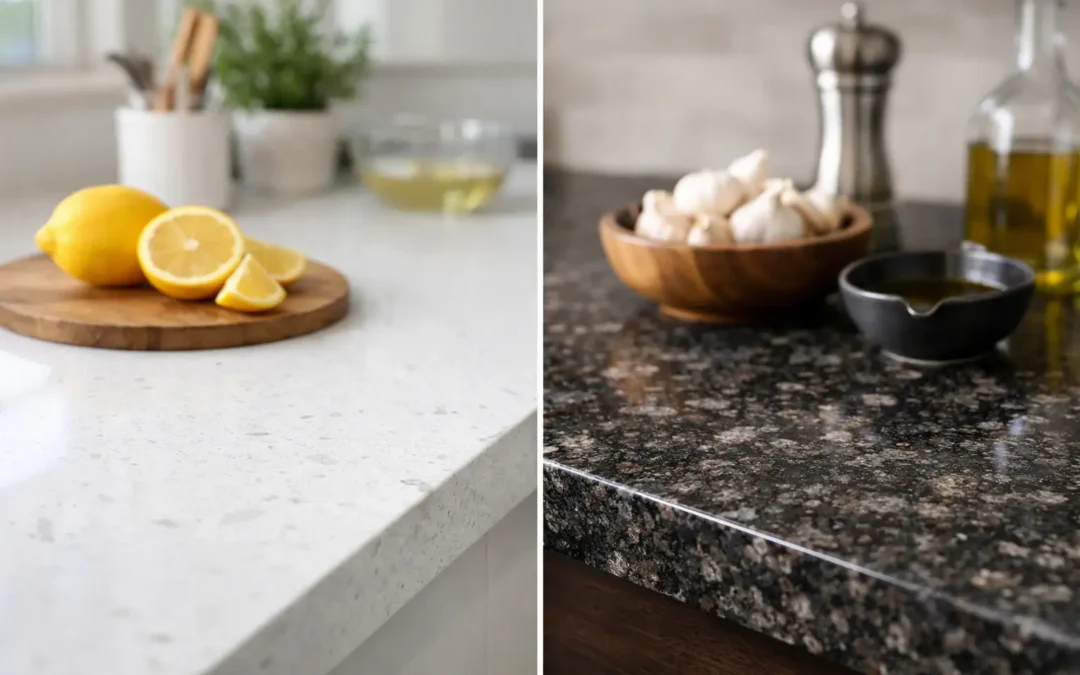 Quartz or Granite Worktops?