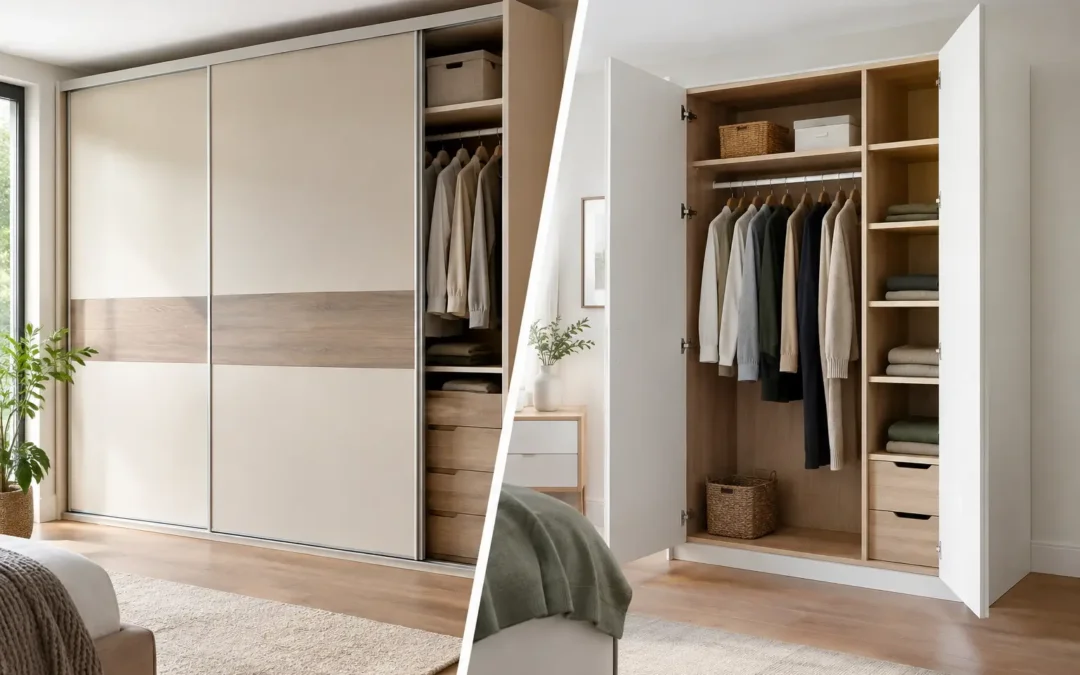 Sliding or Hinged Wardrobes: Which Works Best?